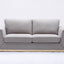 Valin - Linen Sofa For Living Room - Gray