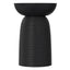 Boyd - Ribbed Accent Table - Black
