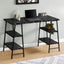 Computer Desk For Home Office, Laptop, Storage Shelves, Contemporary & Modern