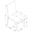 Macy - 5 Piece Dining Set - Black