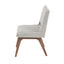 Boomerang - Dining Side Chair With Upholstered Cushions (Set of 2) - Light Gray