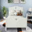 Platform Bed With Slat Support And Headboard And Footboard