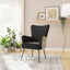 Accent Chair With Unique Print Fabric