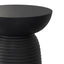 Boyd - Ribbed Accent Table - Black