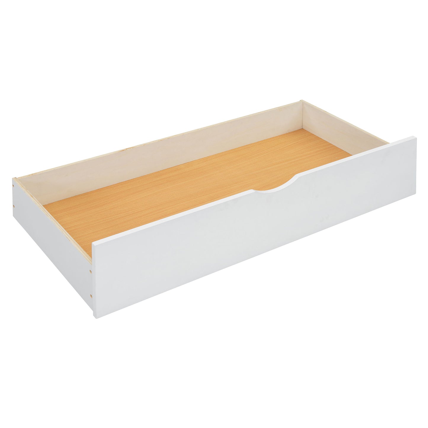 Storage Platform Bed, With 2 Big Drawers, Trundle, One Set Of Sockets & USB Ports