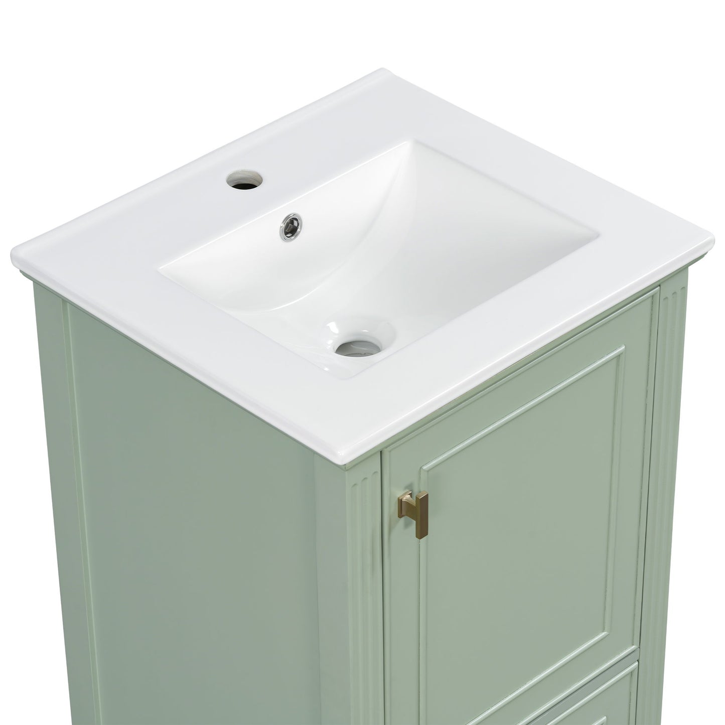 Retro Bathroom Vanity With Sink