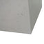 Outdoor Patio Square Gas Burning Concrete Fire Pit 40, 000 Btu