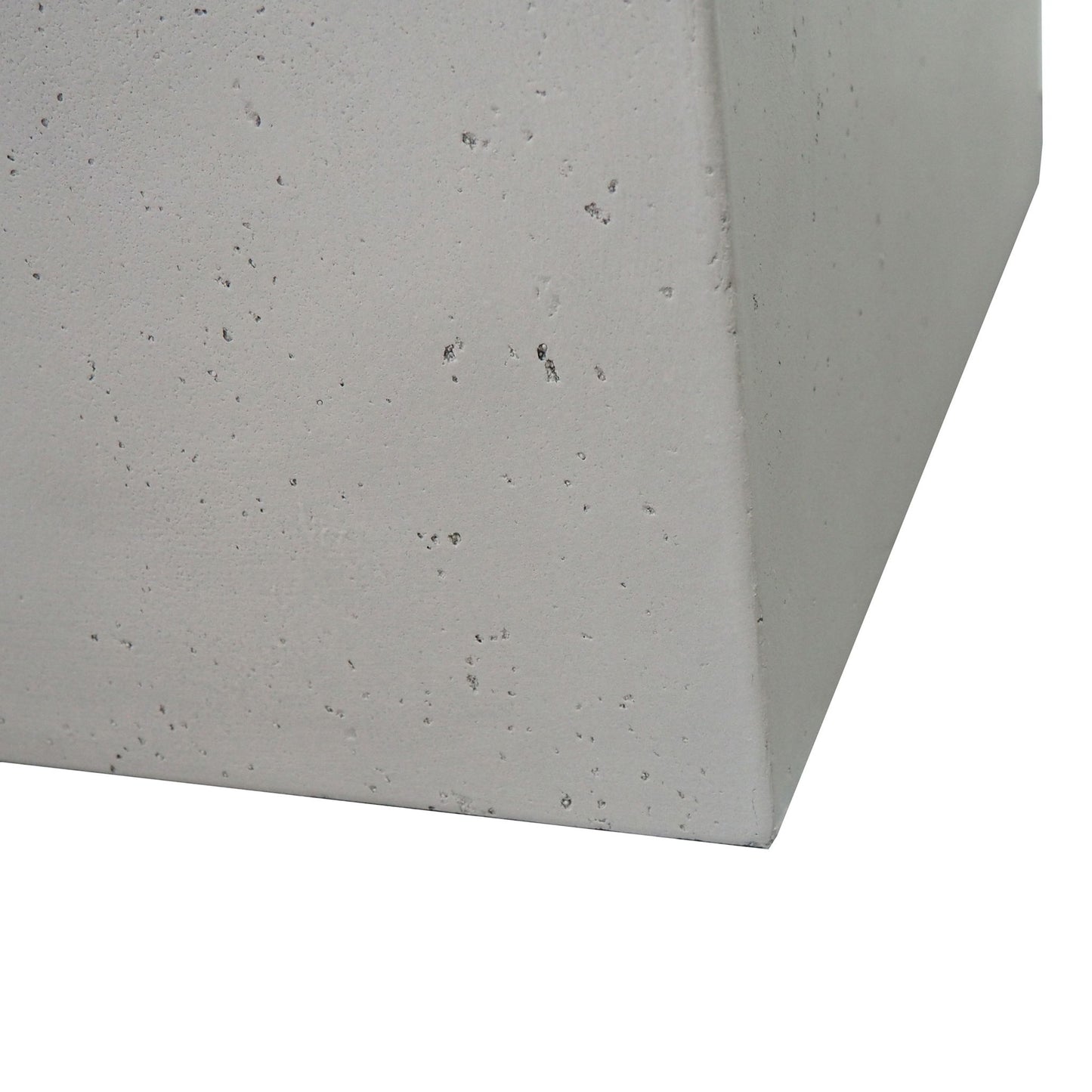 Outdoor Patio Square Gas Burning Concrete Fire Pit 40, 000 Btu