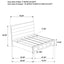 Dulcey - Storage Bed