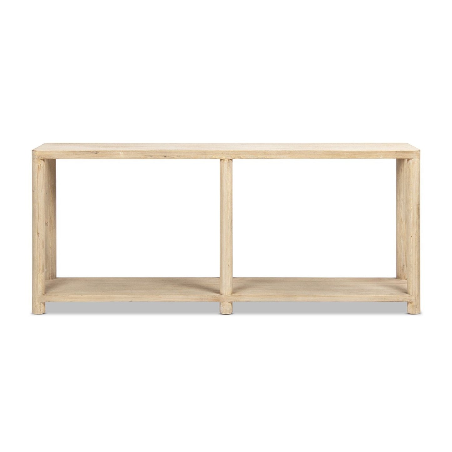 Milo - Console Table With Lower Shelf - Natural