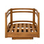 Outdoor Smooth Swivel Chair With Cushions