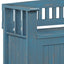 Acadian - Entryway Storage Bench, Handcrafted
