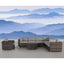 Stylish Entertainment Sectional Set, Outdoor Living