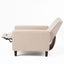 Upholstered Push Back Recliner Chair For Living Room