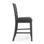 Farmhouse Upholstered Wood Counter Stools