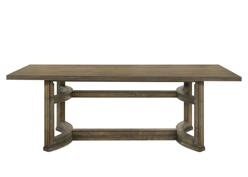 Parfield - Mesa de comedor desgastada - Roble