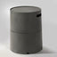 Propane Tank Cover Round Tank Holder Hide Away Side Table - Gray