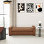 Ottoman With Unique Armrest Design For Living Spaces