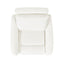 Bloomy - High Back Power Recliner Motion Chair - Chiffon White
