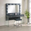 Upholstered Square Vanity Stool