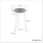 Sherbourne - Side Table - Gray