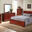 Sleigh Bed With Low Footboard
