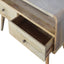 Solid Wood Curved Media Unit