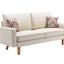 Bahamas - Minimalistic Sofa With 2 Throw Pillows