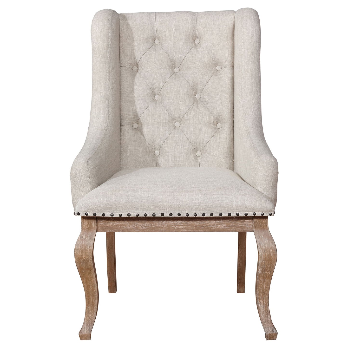 Fremont - Upholstered Dining With Button Tufted (Set of 2) - Brown
