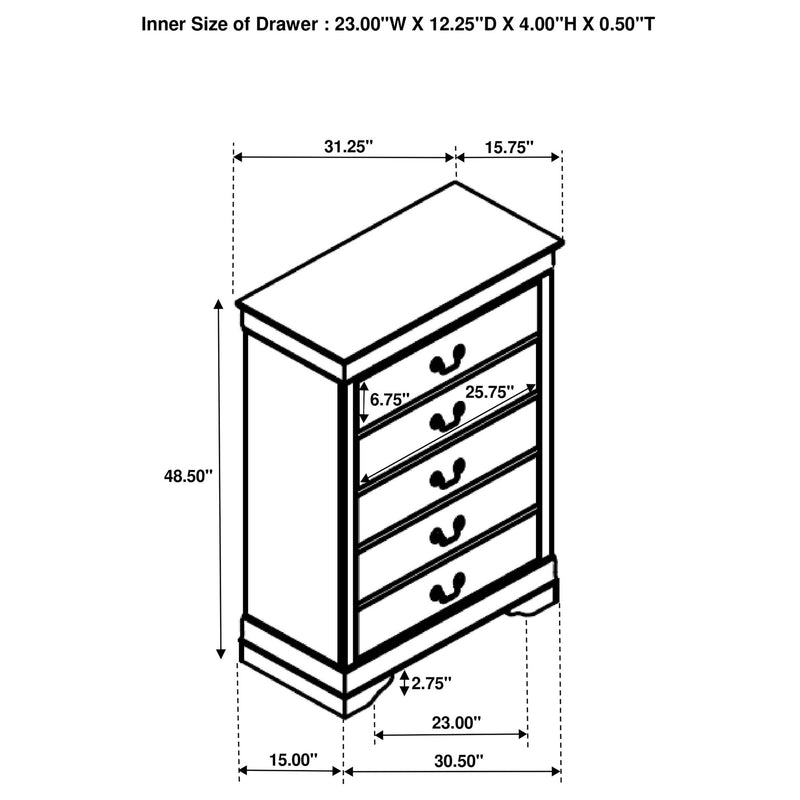 Bedroom Set With Curved Details