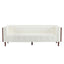 Contemporary 3 Seater Sofa With Tufted Design