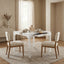 Alleyville - Square Dining Table With Storage Drawer - White