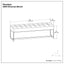 Penelope - Ottoman Bench With Genuine Leather Upholstery - Brown
