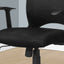 Office Chair, Adjustable Height, Swivel, Ergonomic, Armrests, Mesh - Black