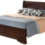 Sleigh Bed With Low Footboard