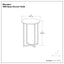 Marsden - Side Table With Polished Base - White / Silver