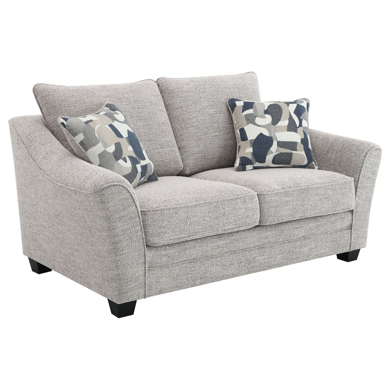 Lido - 2 Piece Sofa Set - Light Gray