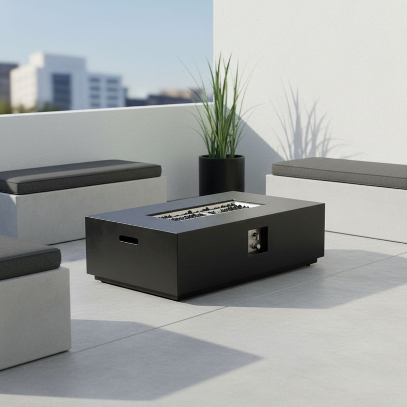 Mesa fogatero de propano/gas natural, 50,000 BTU - Carbón
