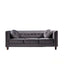 Chesterfield Sofa With Square Arms For Living Room