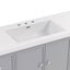 Bathroom Vanity With Separate Sink, Soft Close Doors And 4 Drawers