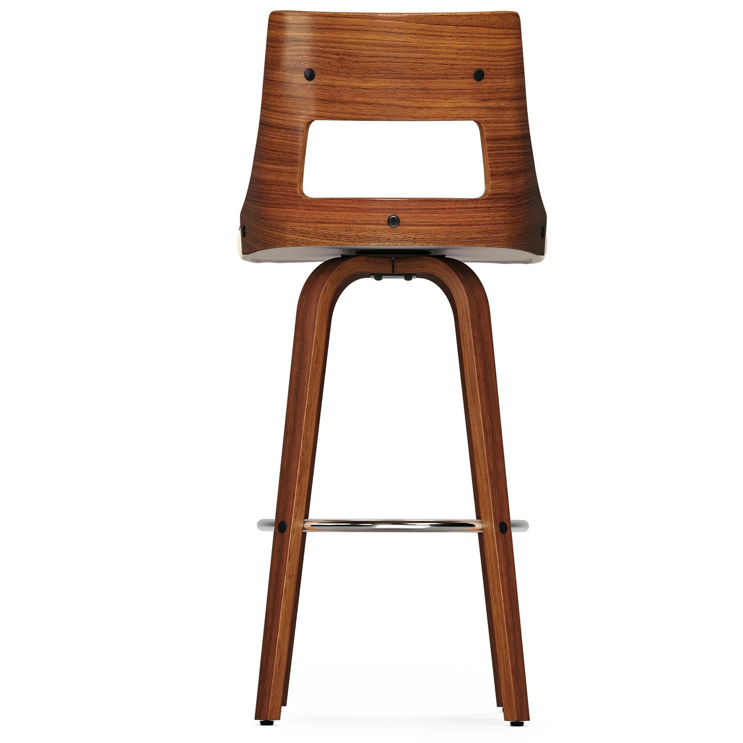 Dallyn - Swivel Bar Stool (Set of 2) - Cream