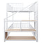 Bunk Bed With Storage Ladder, Compact Design