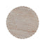 Elegant Outdoor / Indoor Lightweight Concrete Side Table With Travertine - Beige
