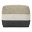 Clay - Square Pouf, Upholstered