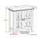 Artisan - Low Storage Cabinet - Hickory Brown