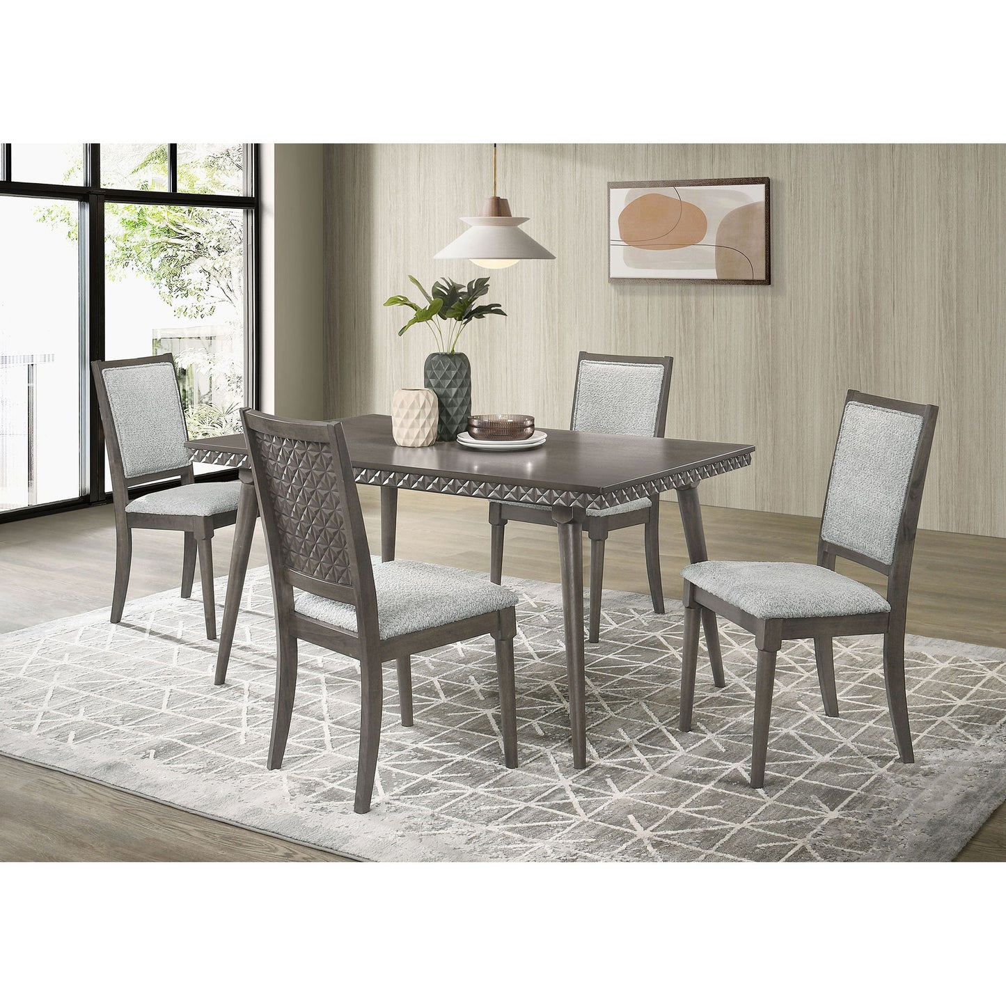 Perkins - Rectangular Dining Table - Dark Brown