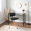 Metric - Industrial Floor Lamp - Black / Antique Brass