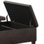 Ellis - Upholstered Coffee Table Storage Ottoman