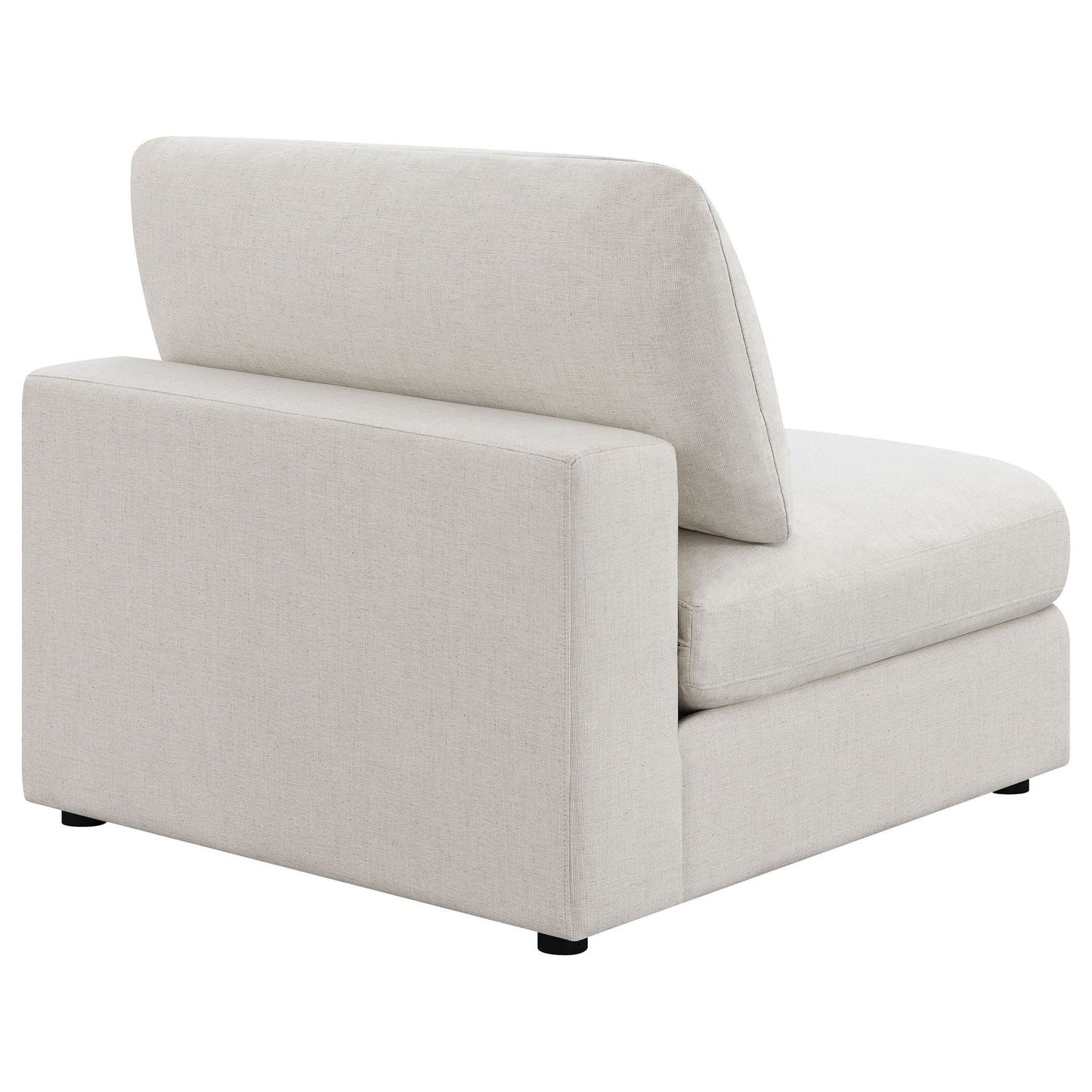 Duncan- Armless Chair With Removable Cushions