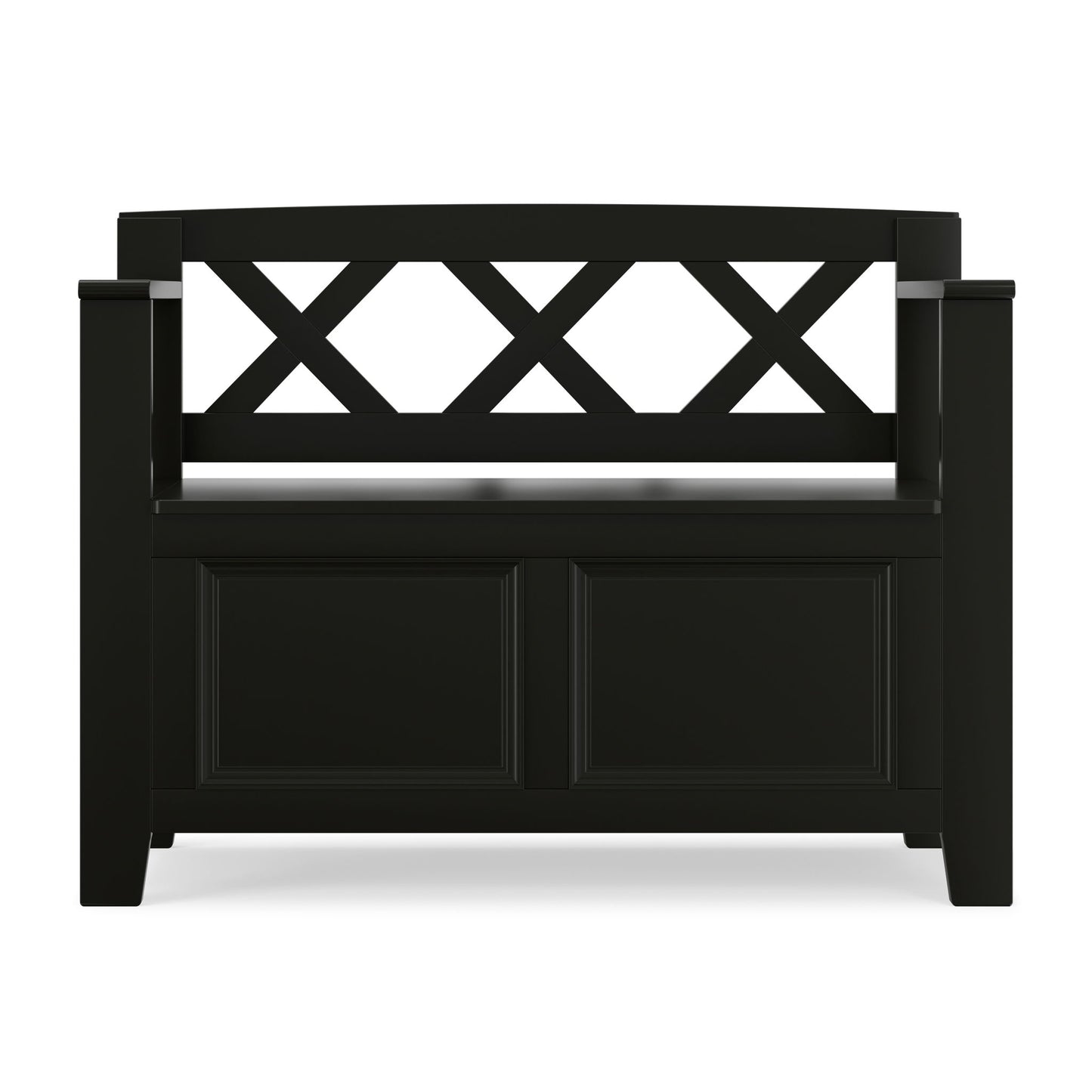 Amherst - Small Transitional Entryway Storage Bench